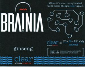 BRAINIA ginseng clear When it's sooo complicated, we'll make things clear again