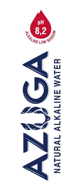AZUGA NATURAL ALKALINE WATER ALKALINE LOW SODIUM pH 8,2