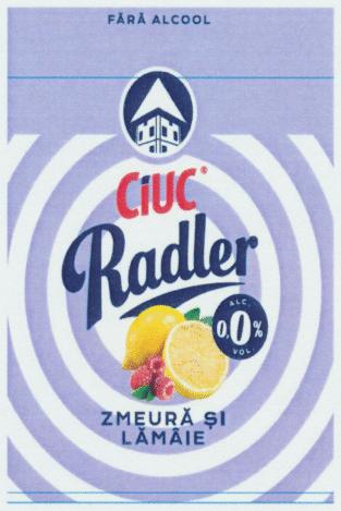 CIUC Radler ZMEURĂ ȘI LĂMÂIE FĂRĂ ALCOOL
