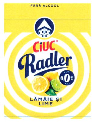 CIUC Radler LĂMÂIE ȘI LIME FĂRĂ ALCOOL