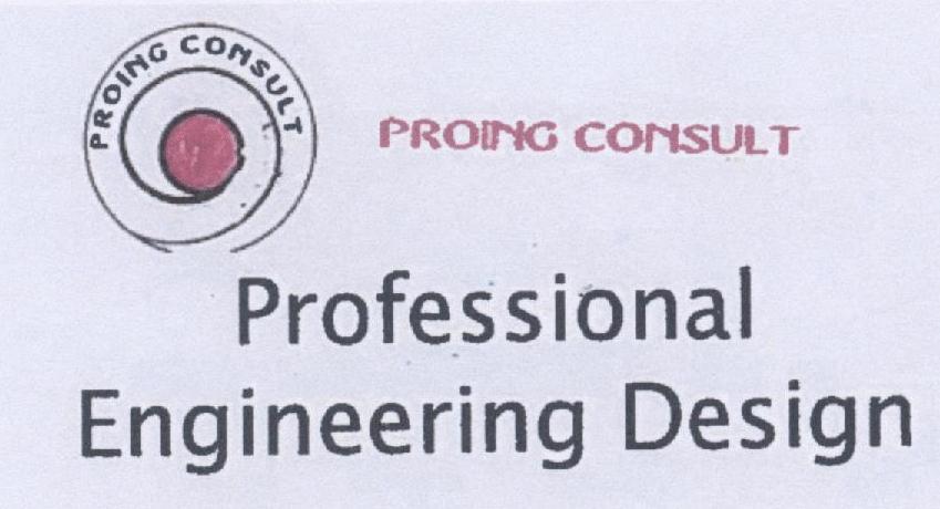PROING CONSULT Professional Engineering Design