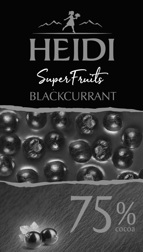 HEIDI SuperFruits BLACKCURRANT 75%cocoa