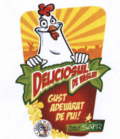 DELICIOSUL DE VASLUI GUST ADEVĂRAT DE PUI! ABATORUL DE PĂSĂRI CTC VASLUI Produs al abatorului SAFIR