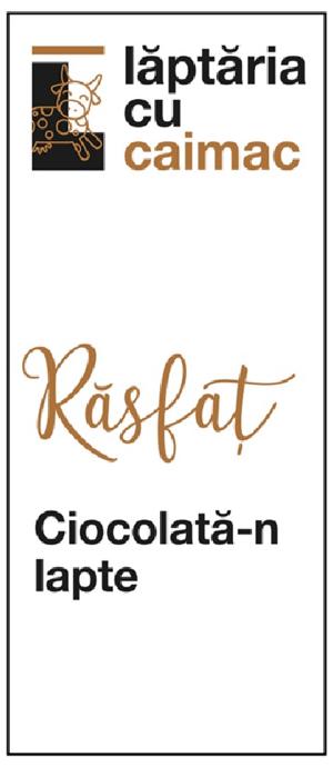 lăptăria cu caimac Răsfăţ Ciocolată-n lapte