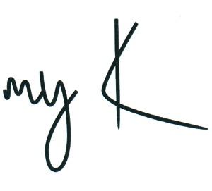 my K