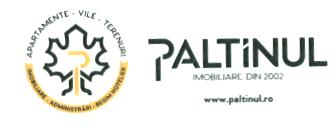 PALTINUL IMOBILIARE DIN 2002 www.paltinul.ro APARTAMENTE VILE TERENURI  IMOBILIARE ADMINISTRĂRI REGIM HOTELIER