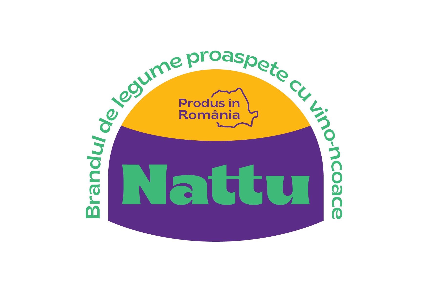 Nattu Brandul de legume proaspete cu vino-ncoace Produs în România