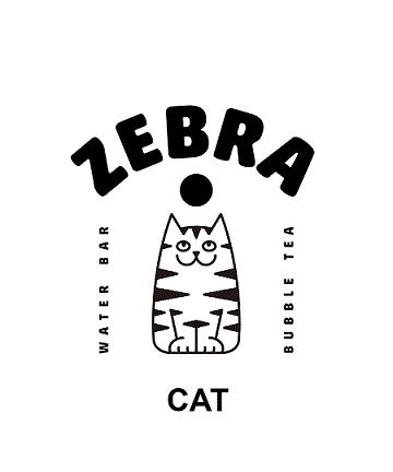 ZEBRA CAT WATER BAR BUBBLE TEA