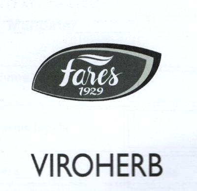 fares 1929 VIROHERB