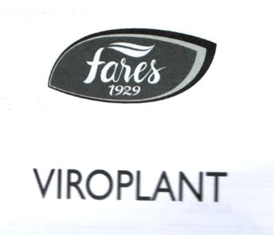 fares 1929 VIROPLANT