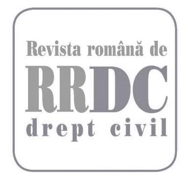 RRDC Revista română de drept civil
