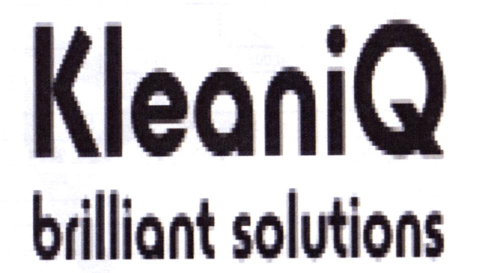 KleaniQ brilliant solutions