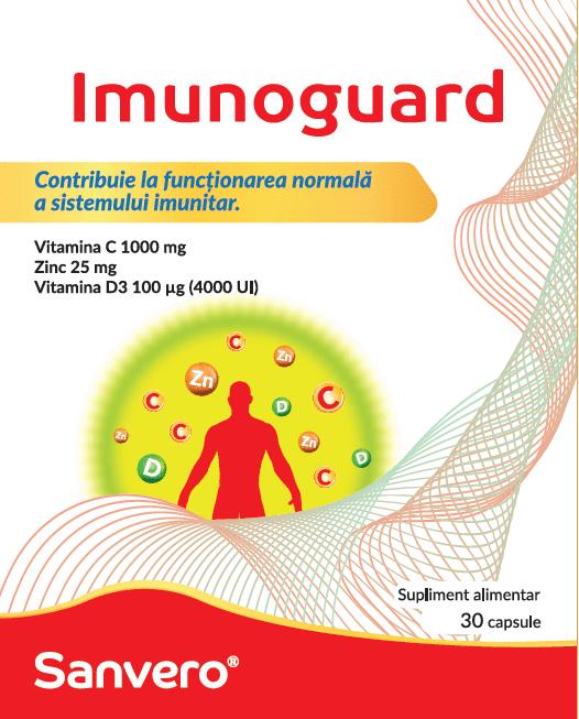 Sanvero Imunoguard Contribuie la funcționarea normală a sistemului imunitar