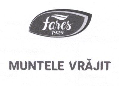 FARES 1929 MUNTELE VRĂJIT