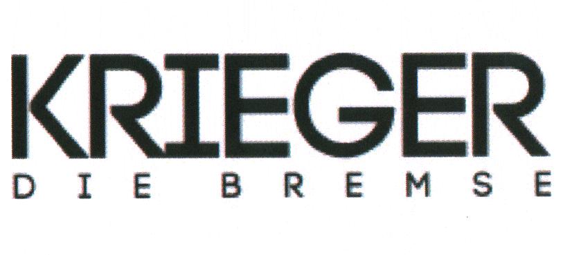 KRIEGER DIE BREMSE