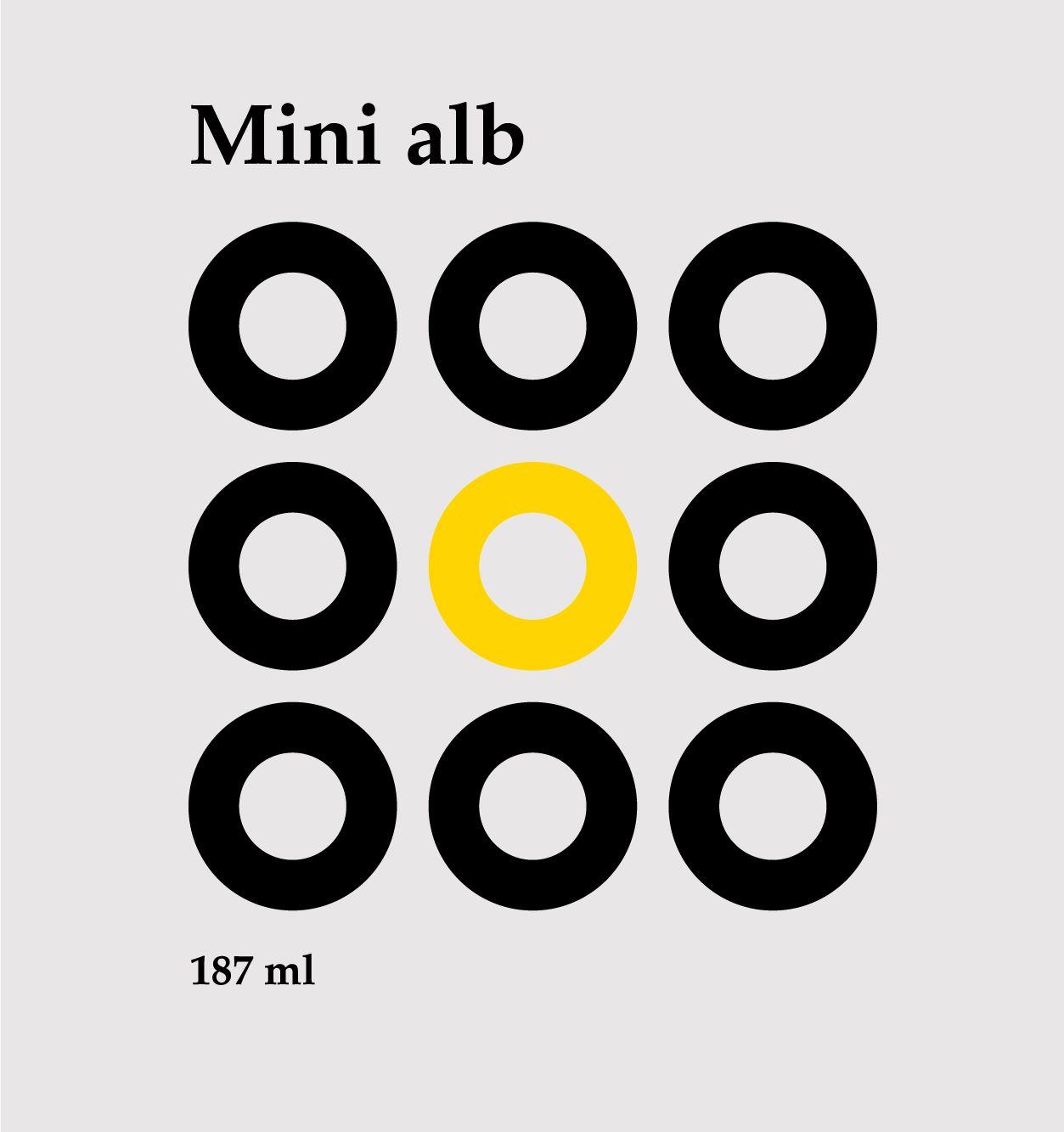 Mini alb