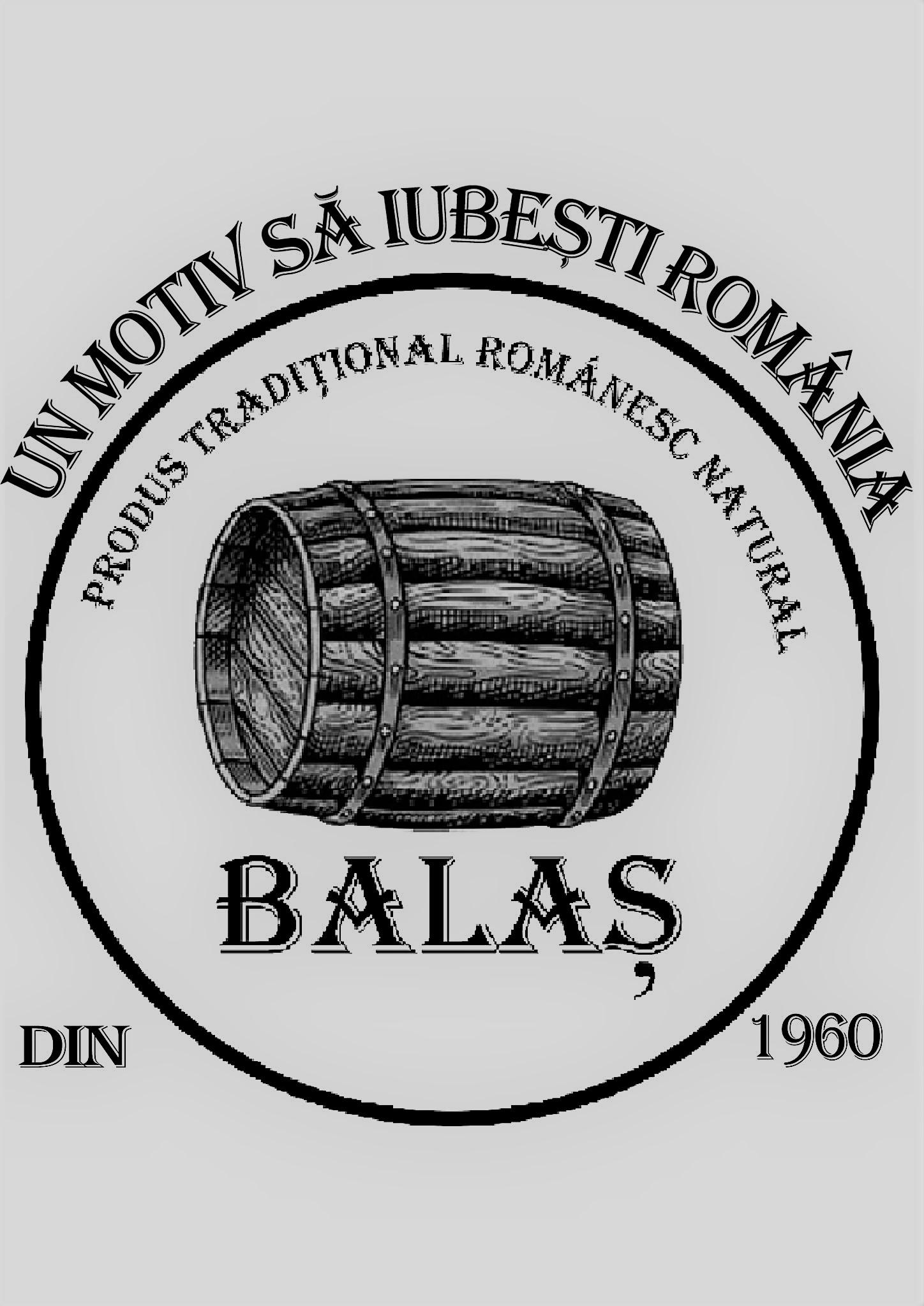 UN MOTIV SĂ IUBEȘTI ROMÂNIA PRODUS TRADIȚIONAL ROMÂNESC NATURAL BALAȘ DIN 1960