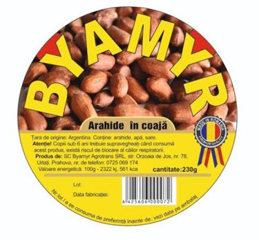 BYAMYR Arahide în coajă
