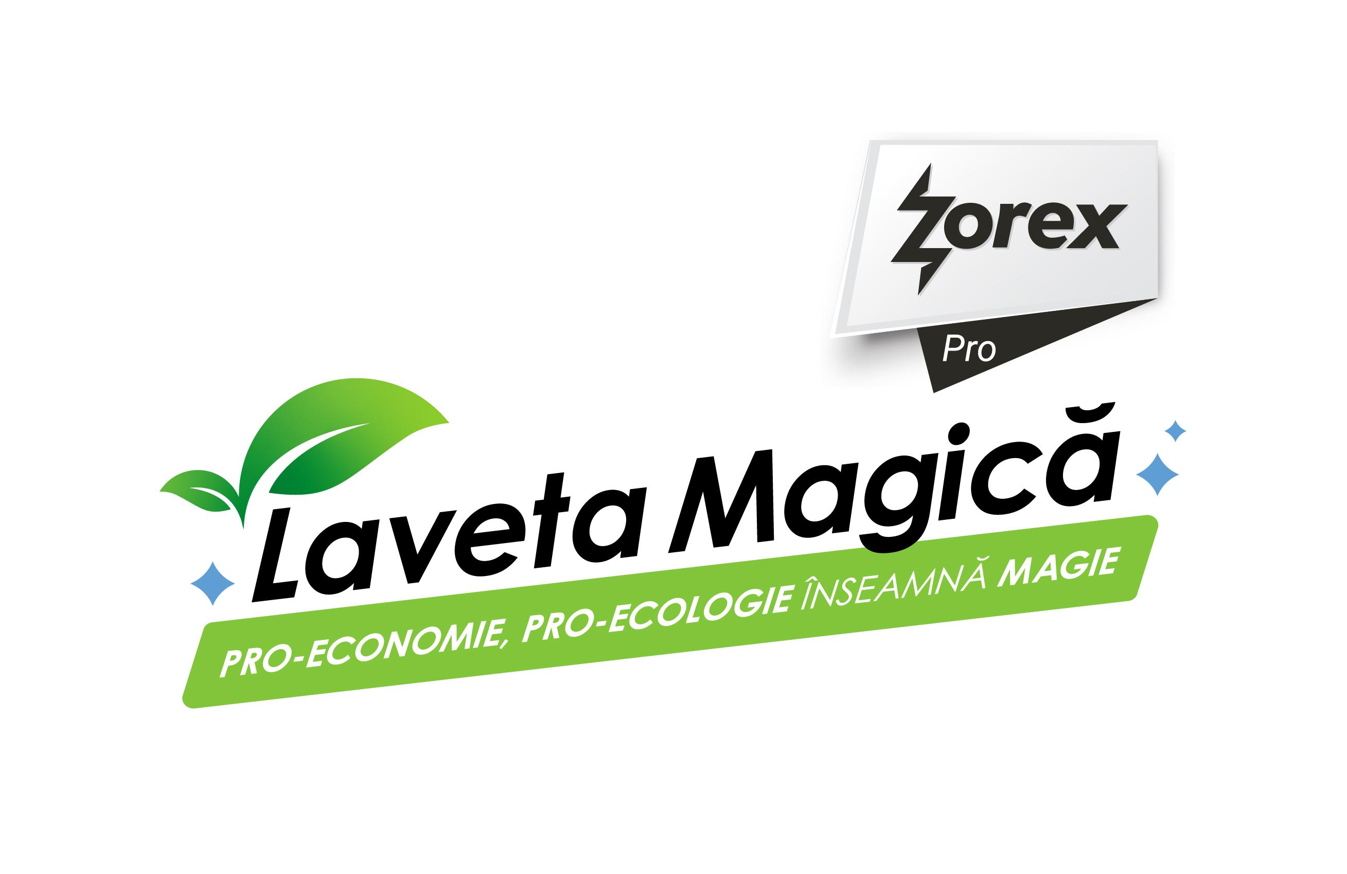 Zorex Pro Laveta Magică PRO-ECONOMIE, PRO-ECOLOGIE ÎNSEAMNĂ MAGIE