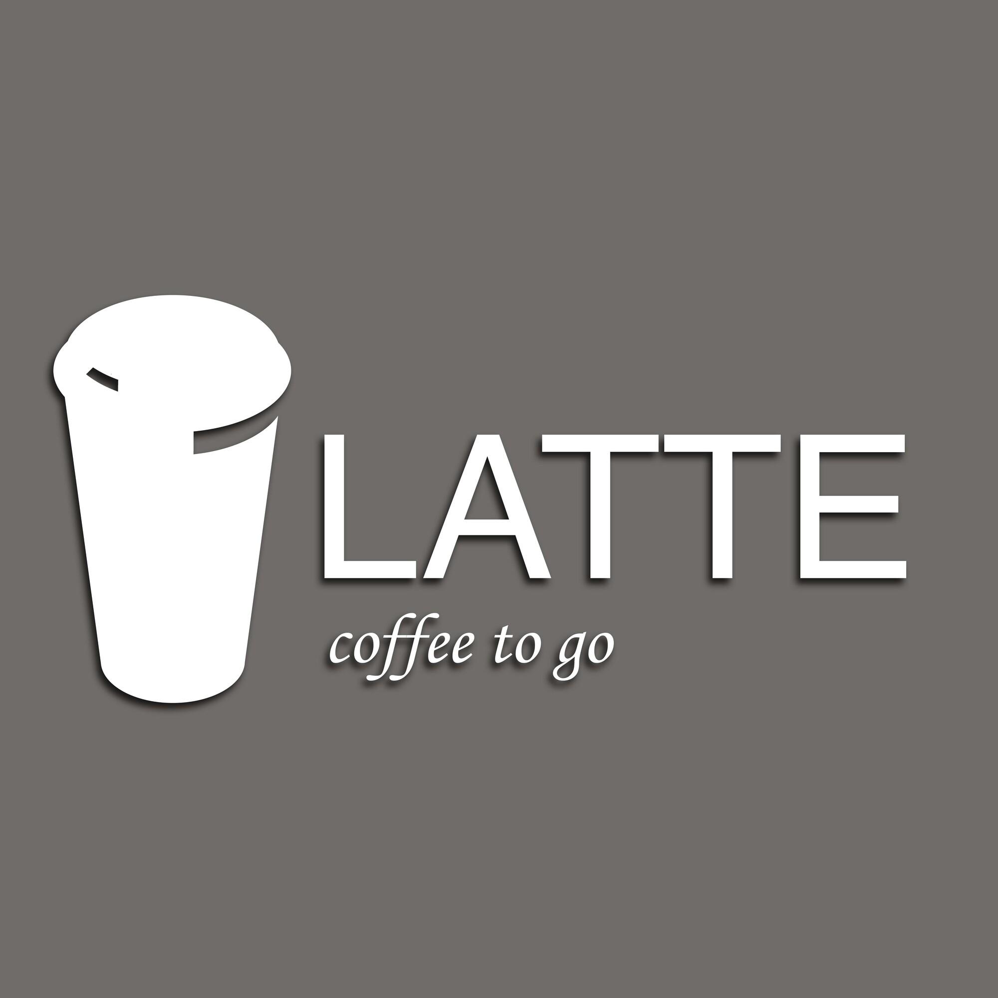 LATTE coffee to go