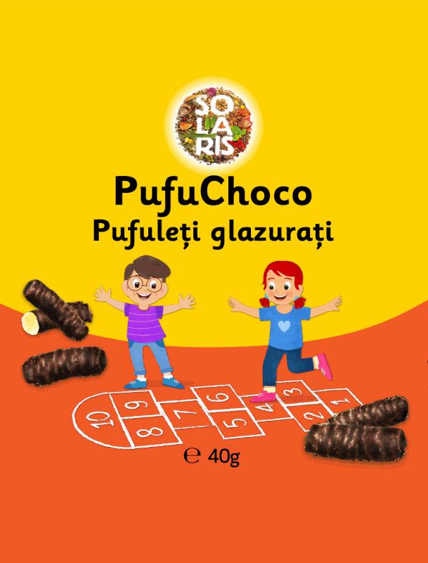 SOLARIS PufuChoco Pufuleți glazurați