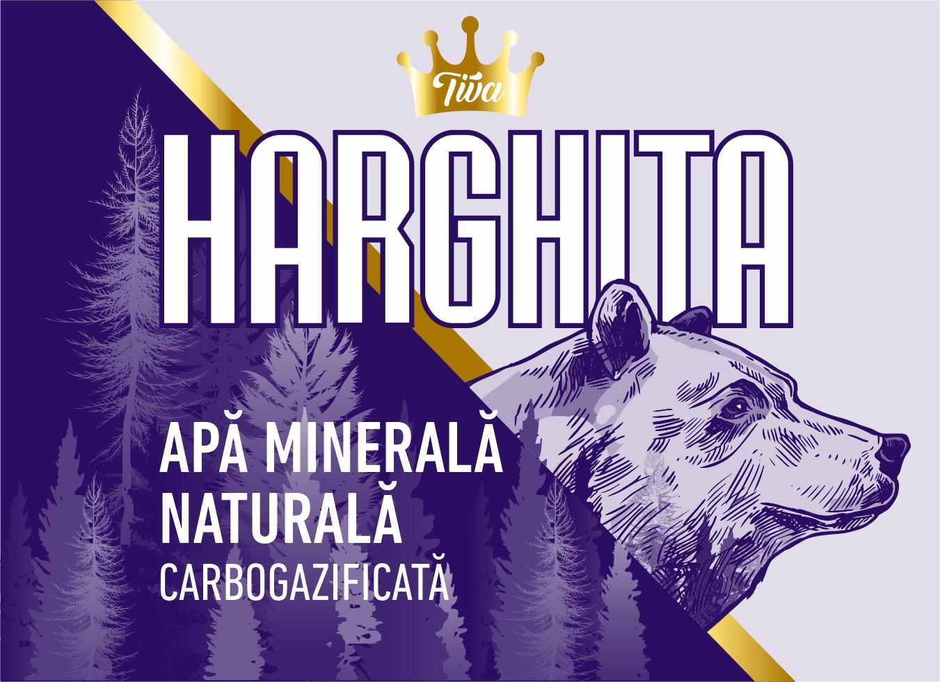 Tiva HARGHITA APĂ MINERALĂ NATURALĂ CARBOGAZIFICATĂ