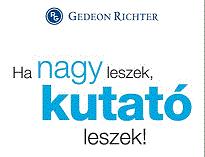 RG GEDEON RICHTER Ha nagy leszek, kutató leszek !