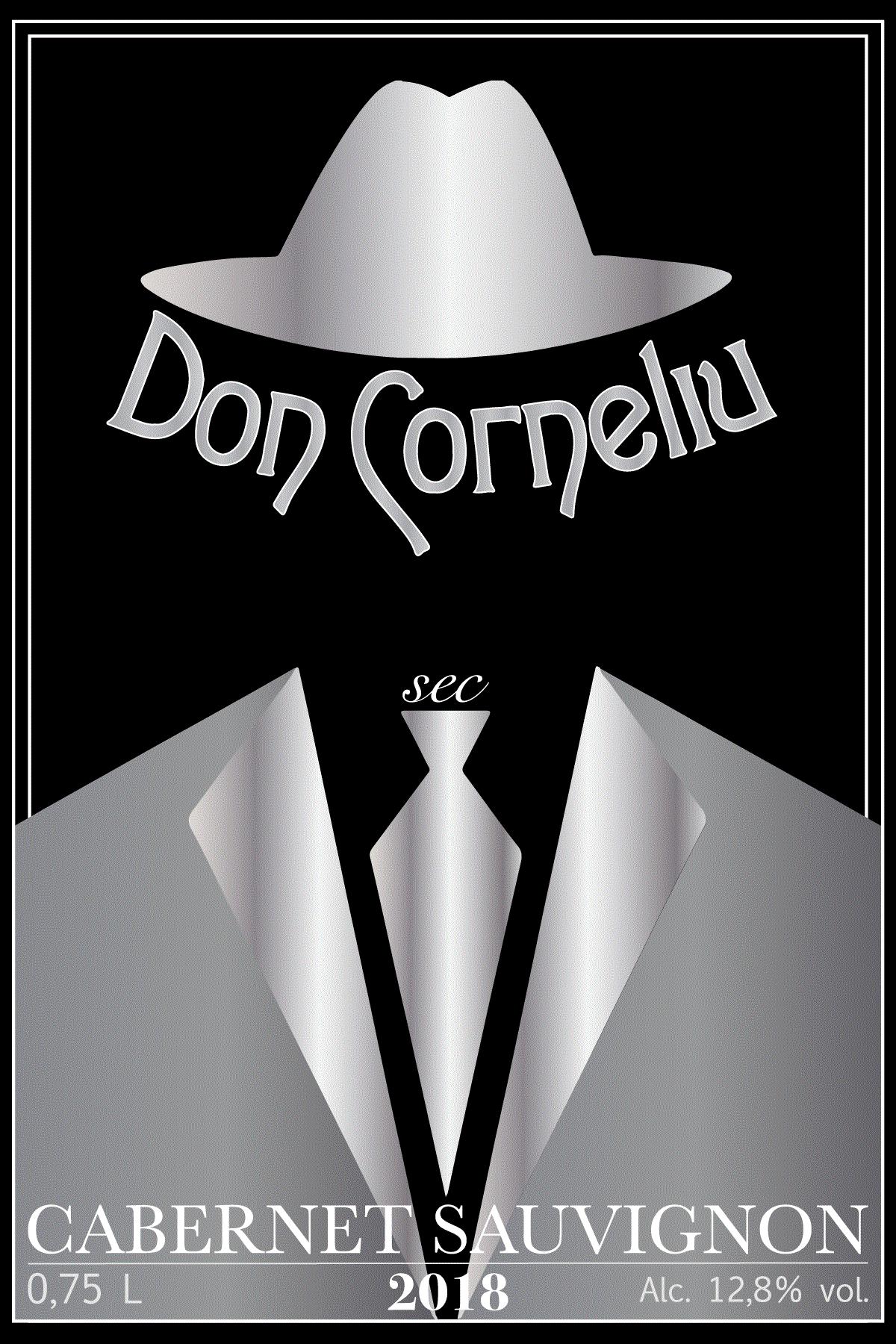 Don Corneliu CABERNET SAUVIGNON 2018 sec