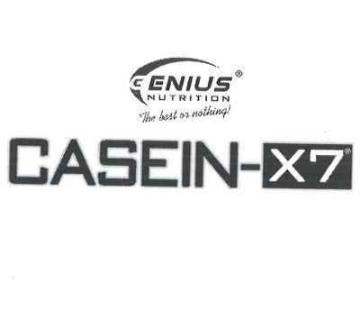 GENIUS NUTRITION The best or nothing! CASEIN-X7