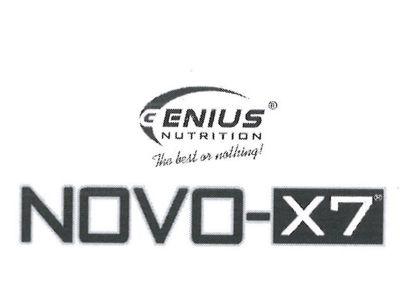 GENIUS NUTRITION The best or nothing! NOVO-X7