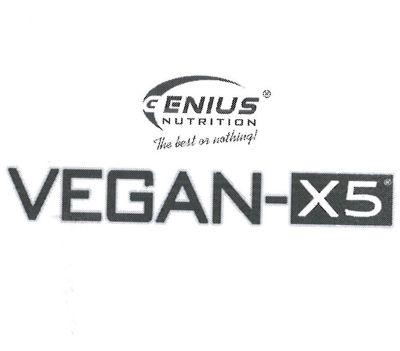 GENIUS NUTRITION The best or noththing! VEGAN-X5