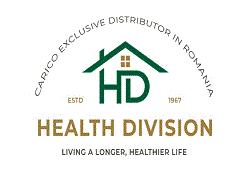 HD HEALTH DIVISION LIVING A LONGER HEALTHIER LIFE CARICO EXCLUSIVE DISTRIBUTOR IN ROMANIA ESTD 1967