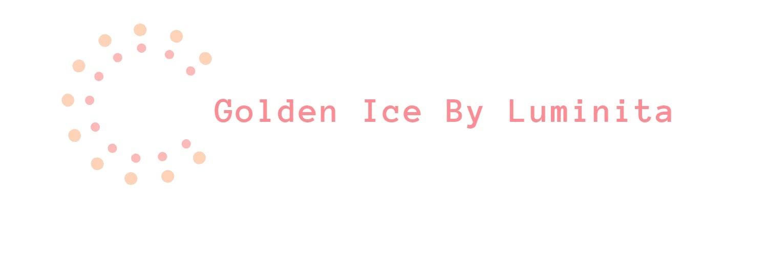 Golden Ice By Luminita