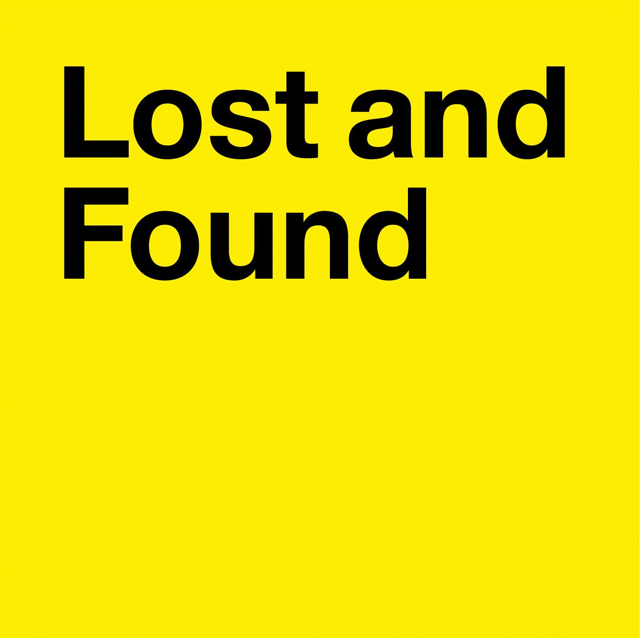 Lost and Found