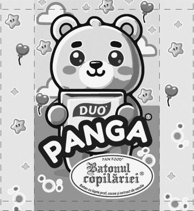DUO PANGA PAN FOOD Batonul copilăriei Baton cu lapte praf, cacao și extract de vanilie