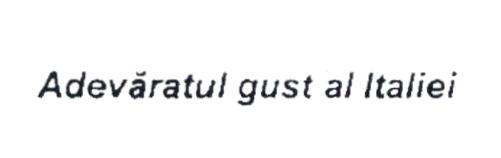 Adevăratul gust al Italiei