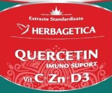 EXTRACTE STANDARDIZATE QUERCETIN IMUNO SUPORT VIT. C+Zn+D3
