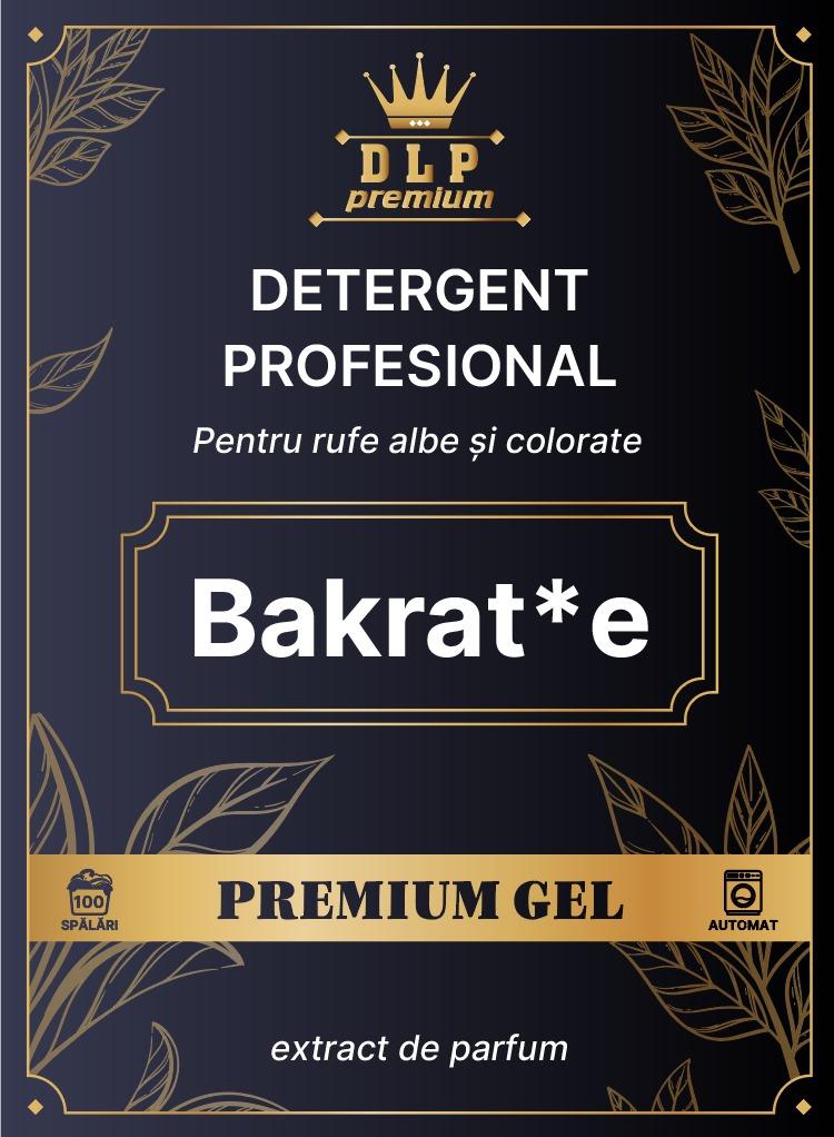 DLP premium Bakrat*e DETERGENT PROFESIONAL Pentru rufe albe si colorate PREMIUM GEL