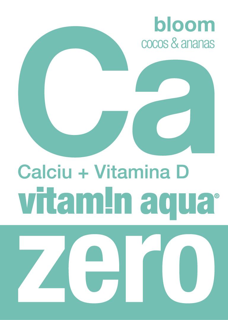 Ca bloom vitam!n aqua zero cocos & ananas Calciu + Vitamina D