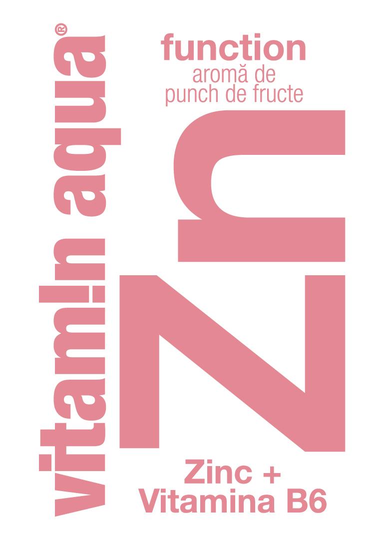 vitam!n aqua function Zn aroma de punch de fructe Zinc+ Vitamina D