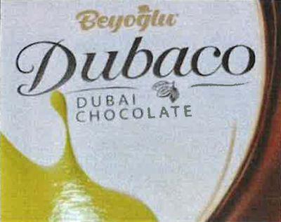 Beyoglu Dubaco DUBAI CHOCOLATE