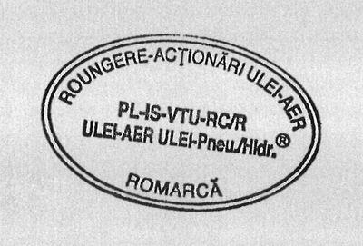 ROUNGERE-ACȚIONĂRI ULEI-AER PL-IS-VTU-RC/R-ULEI-AER ULEI-Pneu/Hidr. ROMARCĂ