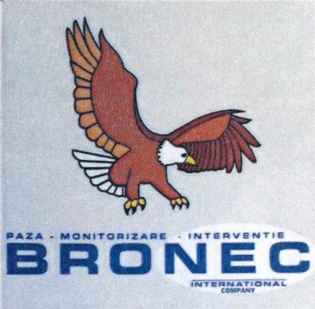BRONEC INTERNATIONAL COMPANY PAZA MONITORIZARE INTERVENŢIE
